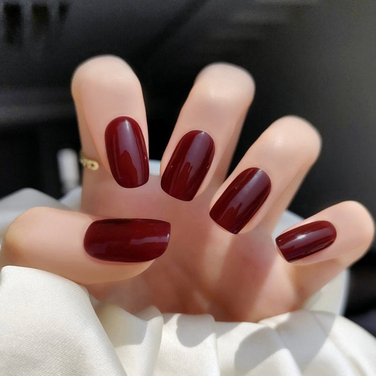 Ruby Semi-cured UV Gel Nail Wraps-NG200005