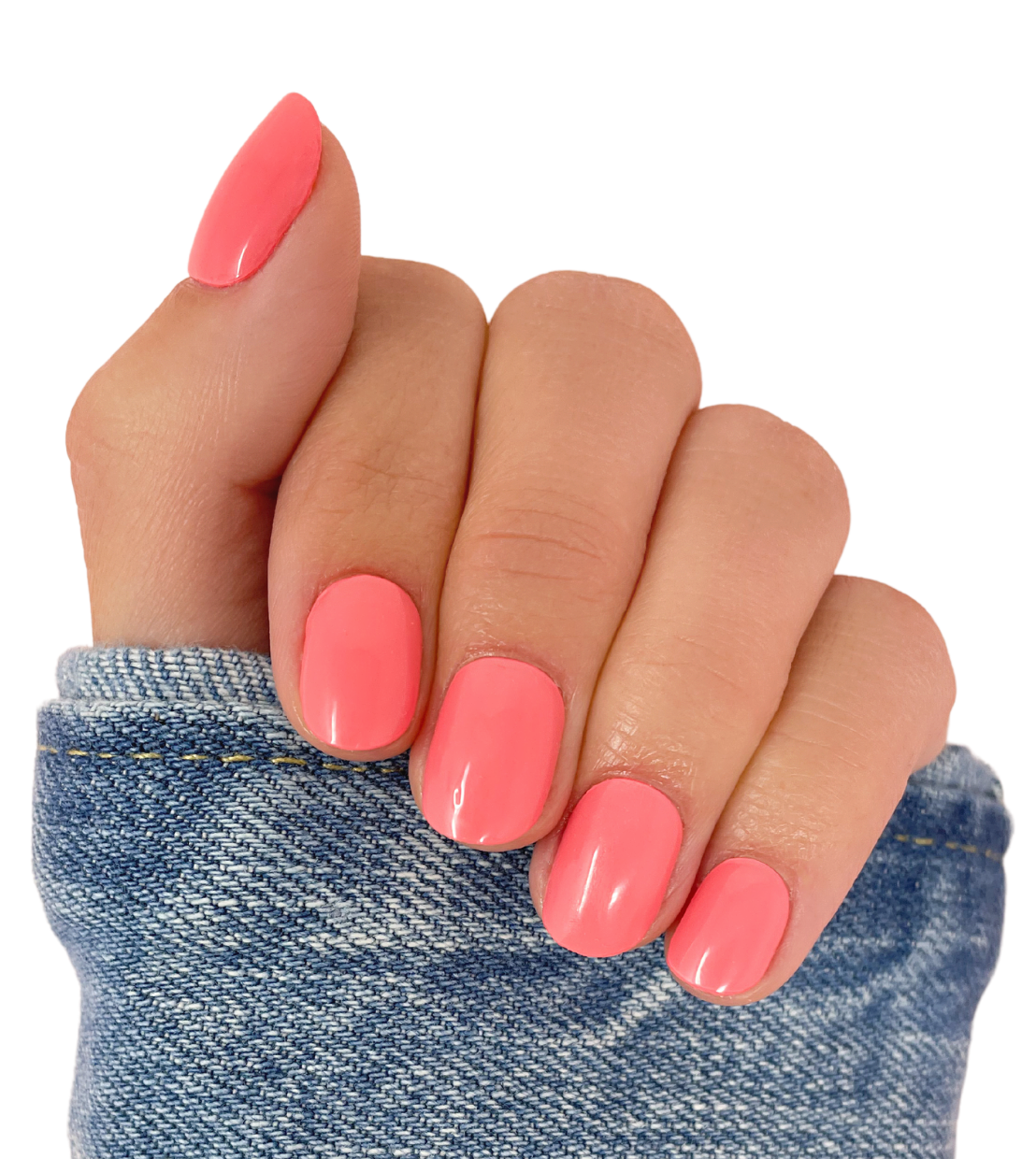 Watermelon Semi-cured UV Gel Nail Wraps-NG200062